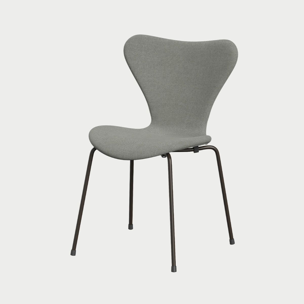 FRITZ HANSEN（フリッツ・ハンセン）SERIES 7（セブンチェア） フルパディング SUNNIVA - サンド/ライトグレー（153）×ブラウンブロンズベース