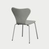 FRITZ HANSEN（フリッツ・ハンセン）SERIES 7（セブンチェア）  フルパディング HALLINGDAL - ホワイト/グレー（110）×クロームベース