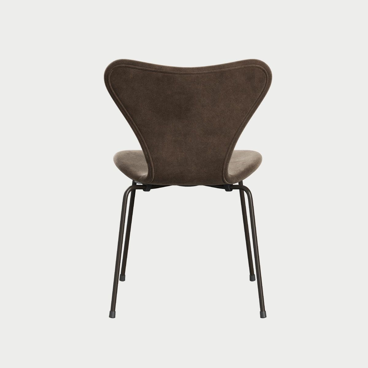 FRITZ HANSEN（フリッツ・ハンセン）SERIES 7（セブンチェア）  フルパディング Belfast - グレーブラウン×ブラウンブロンズベース