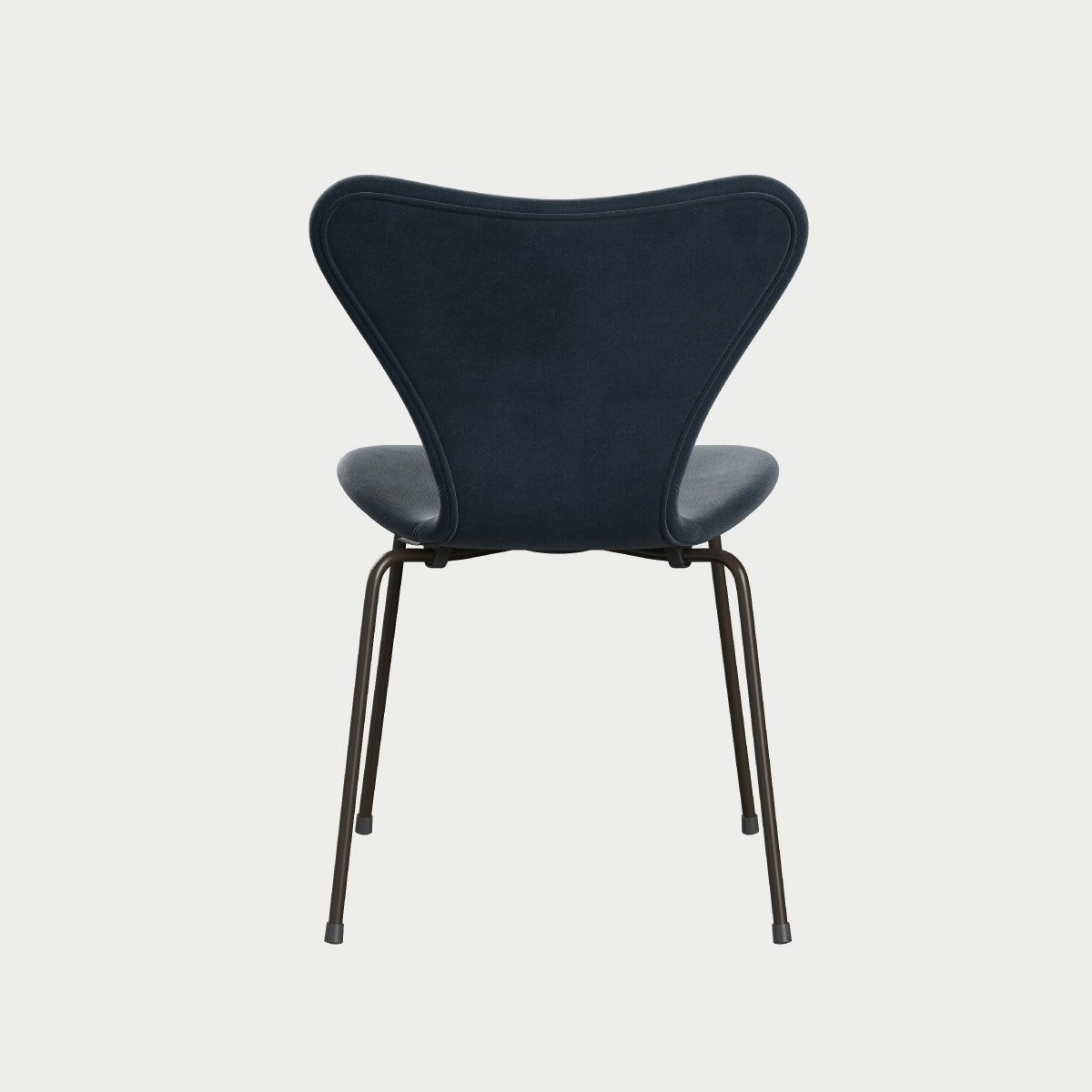 FRITZ HANSEN（フリッツ・ハンセン）SERIES 7（セブンチェア）  フルパディング Belfast - グレーブルー×ブラウンブロンズベース