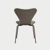 FRITZ HANSEN（フリッツ・ハンセン）SERIES 7（セブンチェア）  フロントパディング カラードアッシュ（ディープクレイ）クリスチャンハウン - ベージュ（1121）×ブラウンブロンズベース