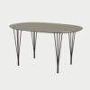 FRITZ HANSEN（フリッツ・ハンセン）SUPERELLIPSE（スーパー楕円テーブル）B612（ダイニングテーブル150×100cm）ラミネート / スパンレッグ ブラウンオッタワ天板×ブラウンブロンズ