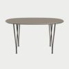 FRITZ HANSEN（フリッツ・ハンセン）SUPERELLIPSE（スーパー楕円テーブル）B612（ダイニングテーブル150×100cm）ラミネート / スパンレッグ ブラウンオッタワ天板×ブラウンブロンズ