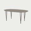 FRITZ HANSEN（フリッツ・ハンセン）SUPERELLIPSE（スーパー楕円テーブル）B616（ダイニングテーブル170×100cm）ラミネート / スパンレッグ ブラウンオッタワ天板×ブラウンブロンズ
