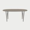 FRITZ HANSEN（フリッツ・ハンセン）SUPERELLIPSE（スーパー楕円テーブル）B616（ダイニングテーブル170×100cm）ラミネート / スパンレッグ ブラウンオッタワ天板×ブラウンブロンズ