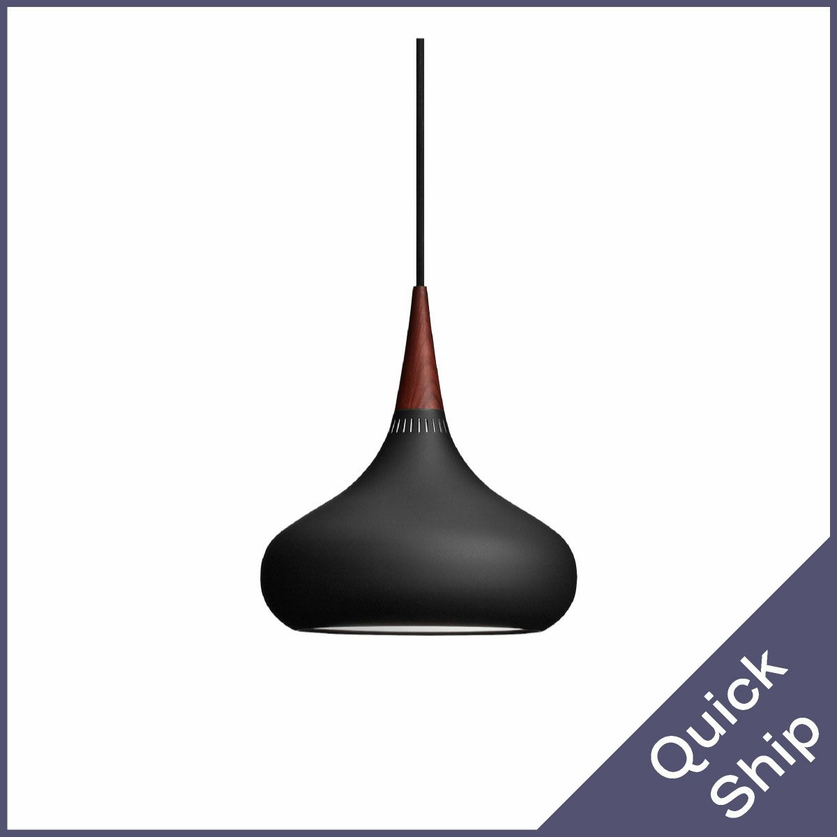 FRITZ HANSEN（フリッツ・ハンセン）ORIENT（オリエント） ペンダントランプ / P1 ブラック/ローズウッド