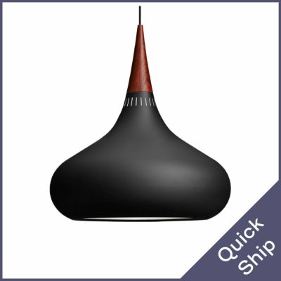 フリッツ•ハンセン オリエント ペンダントランプ ブラック/ローズ