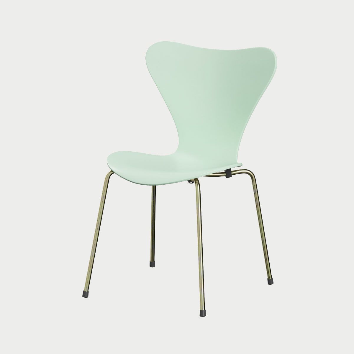 FRITZ HANSEN（フリッツ・ハンセン）SERIES 7（セブンチェア）  ラッカー / 7:14 AM GREEN（グリーン×レインボーベース）