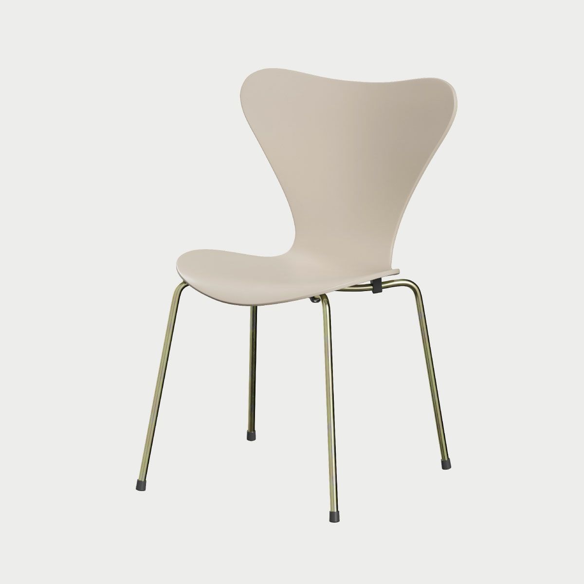 FRITZ HANSEN（フリッツ・ハンセン）SERIES 7（セブンチェア）  ラッカー / 7:14 AM BEIGE（ベージュ×レインボーベース）