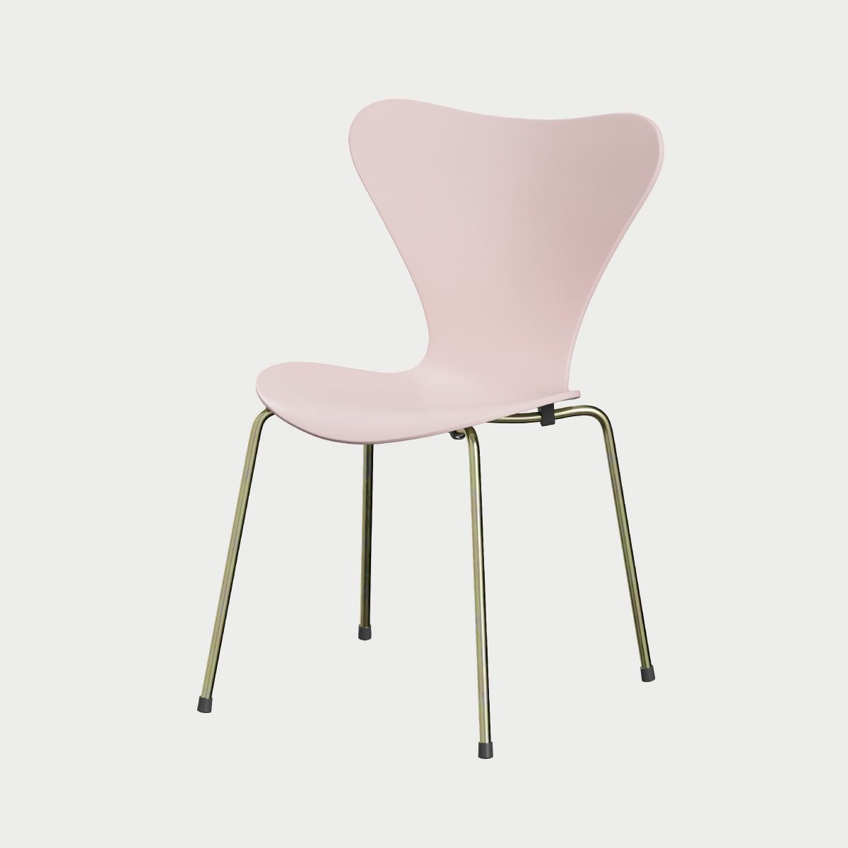 FRITZ HANSEN（フリッツ・ハンセン）SERIES 7（セブンチェア）  ラッカー / 7:14 AM PINK（ピンク×レインボーベース）