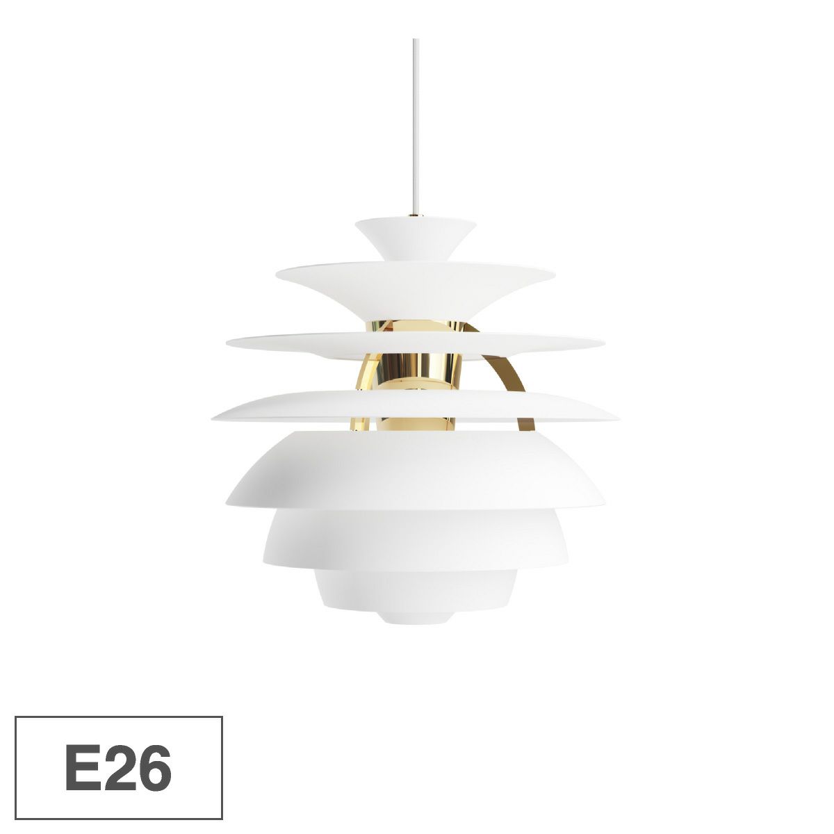 ルイスポールセン（Louis Poulsen） PH スノーボール E26 ソフトホワイト 真鍮メタライズド