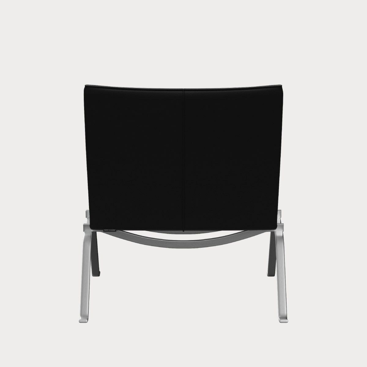 FRITZ HANSEN（フリッツ・ハンセン）PK22 ラウンジチェア / CATEGORY4 オーラレザー（ブラック）