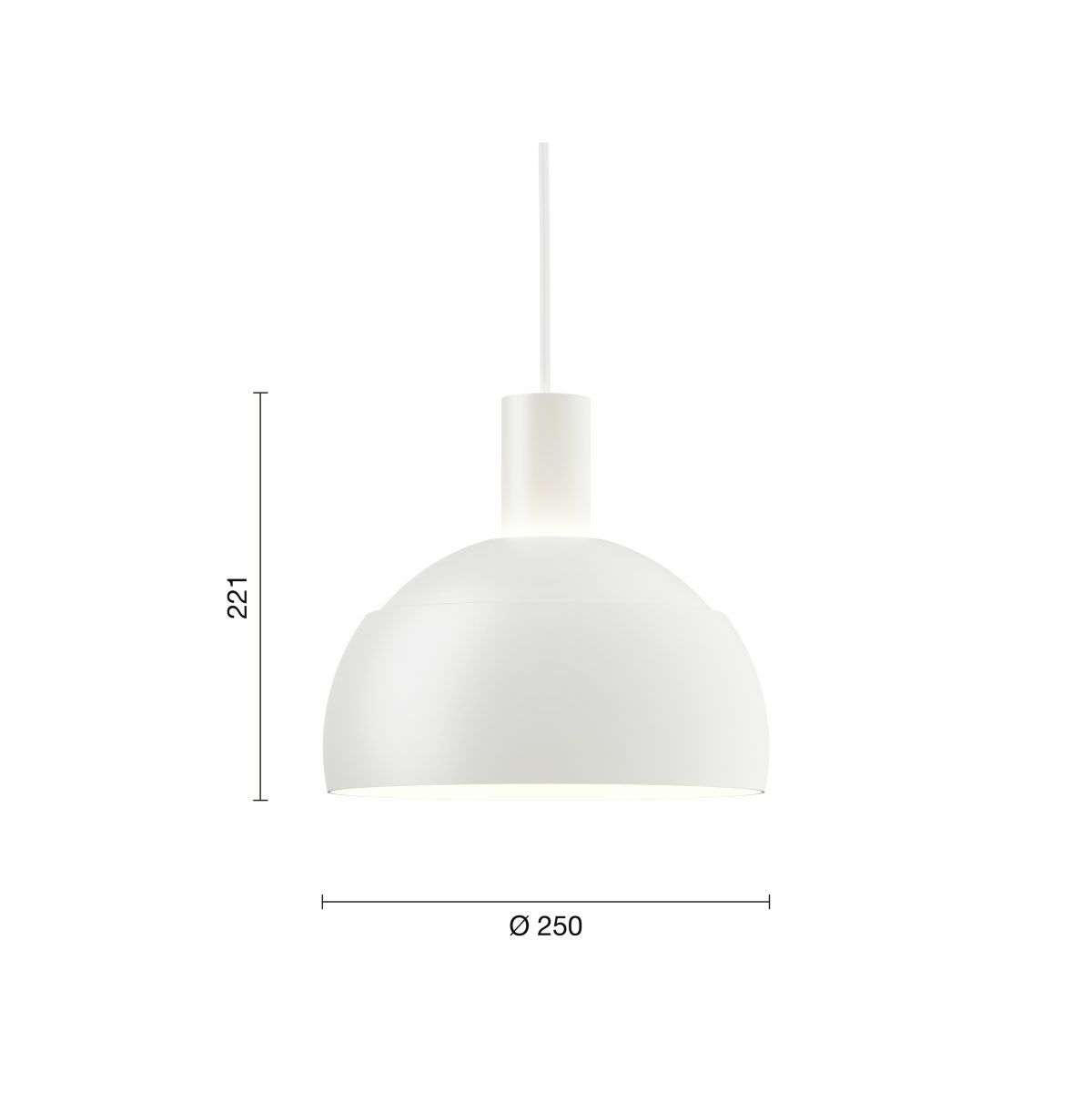 ルイスポールセン（Louis Poulsen）FJエレメンツ ペンダント ホワイト