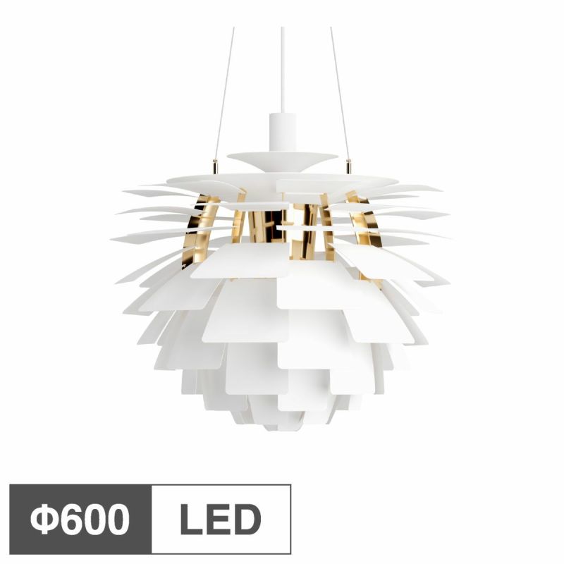 ルイスポールセン（Louis Poulsen） PH アーティチョーク Φ600 LED ソフト・ホワイト 真鍮メタライズド