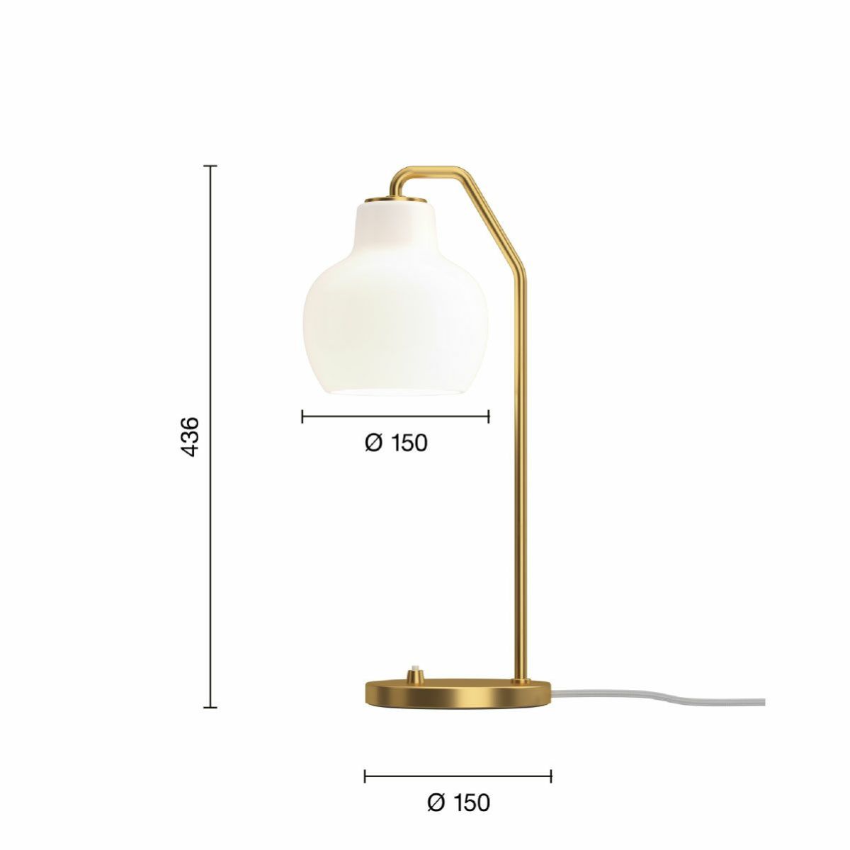 ルイスポールセン（Louis Poulsen）VL リングクラウン テーブルランプ