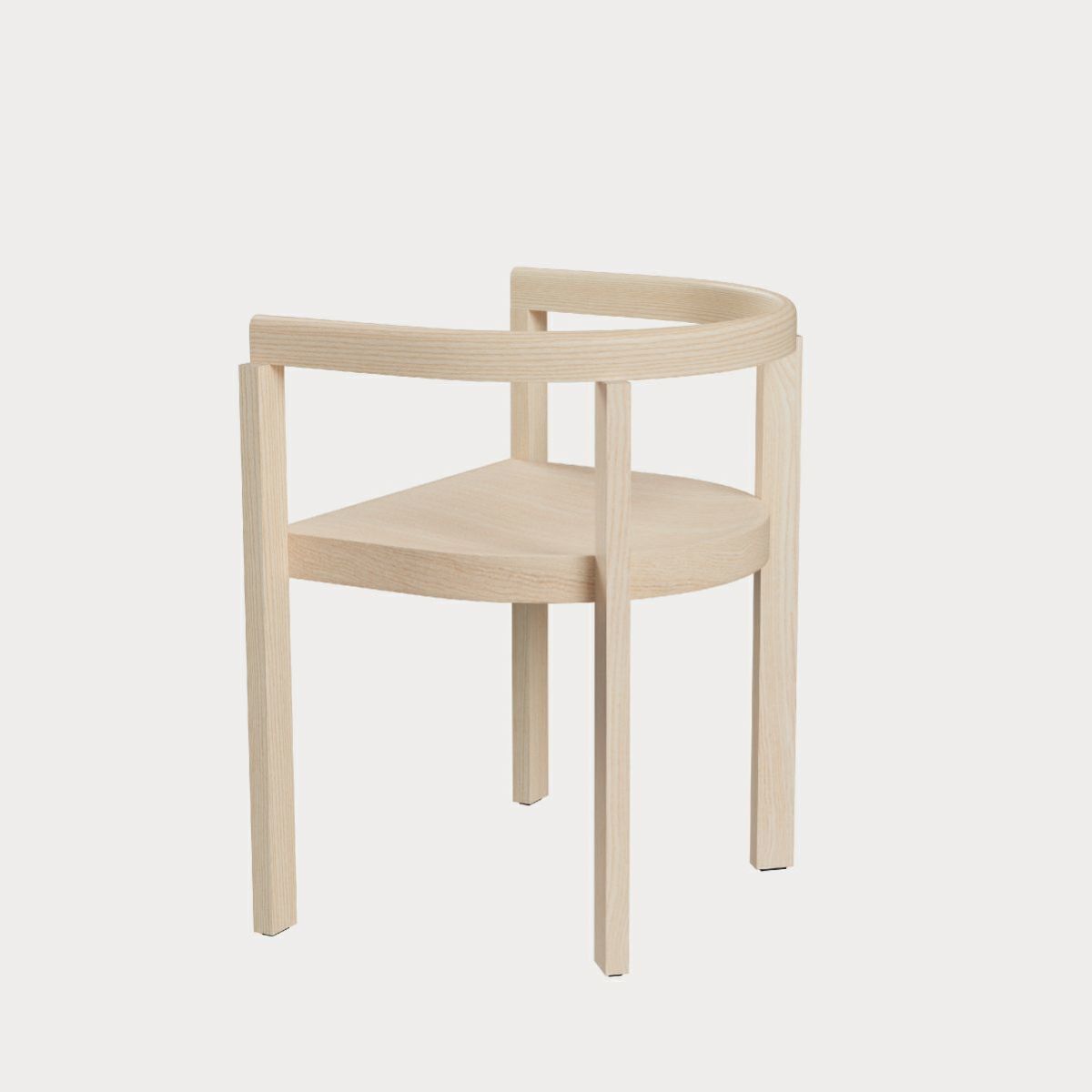 FRITZ HANSEN（フリッツ・ハンセン）AFTER（アフター）ダイニングチェア アッシュ無垢材