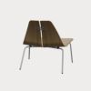 FRITZ HANSEN（フリッツ・ハンセン）PK23 ラウンジチェア / ナチュラルウッド オーク（フロントパディング／HALLINGDAL：ダークサンド）