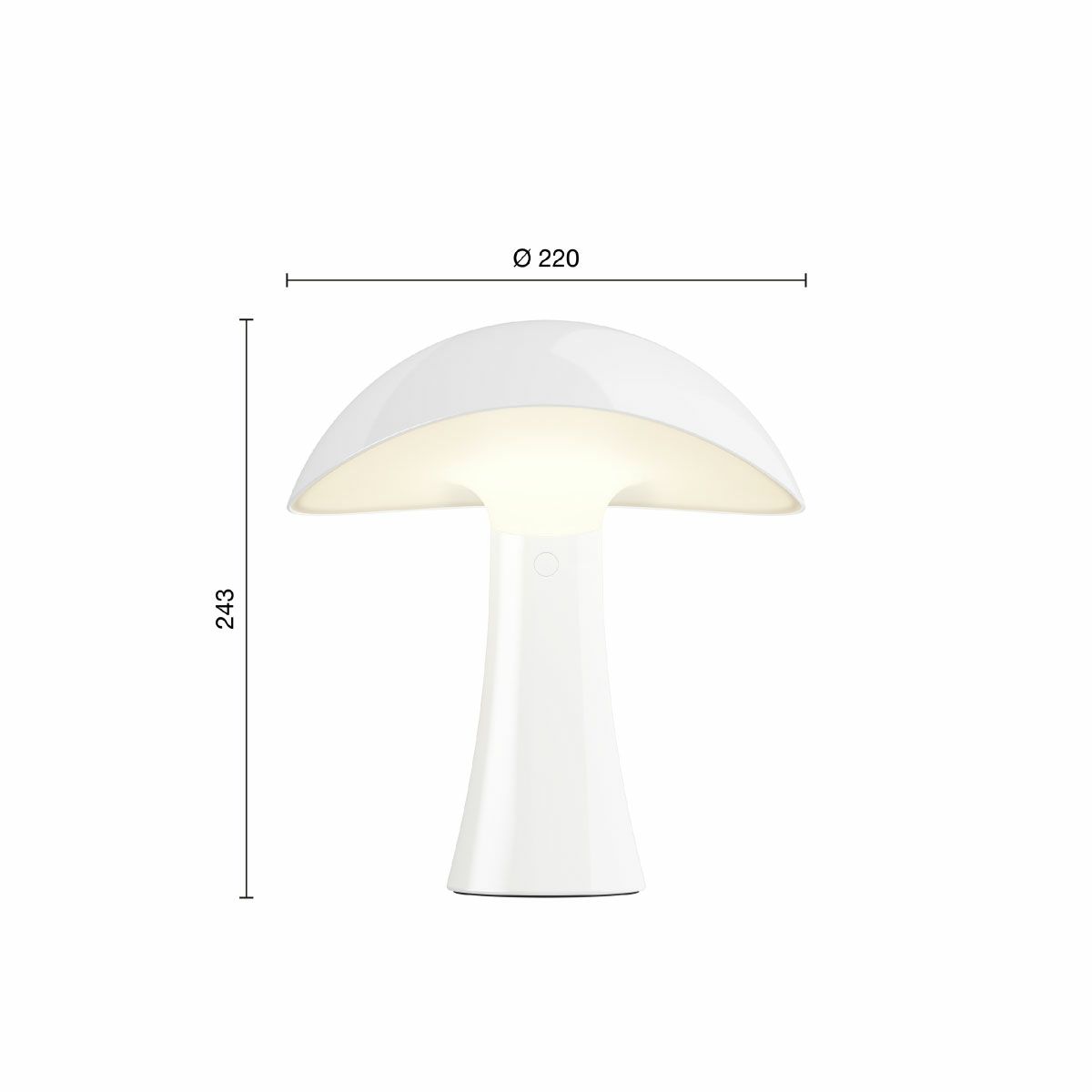 ルイスポールセン（Louis Poulsen）Rumee ポータブル クラウド・ホワイト