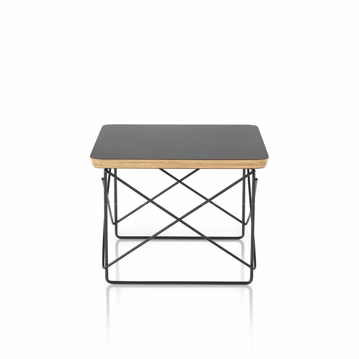 ハーマンミラー（Heramanmiller）イームズ ワイヤーベーステーブル LTRT ブラック ブラックベース［LTRT BK BK］