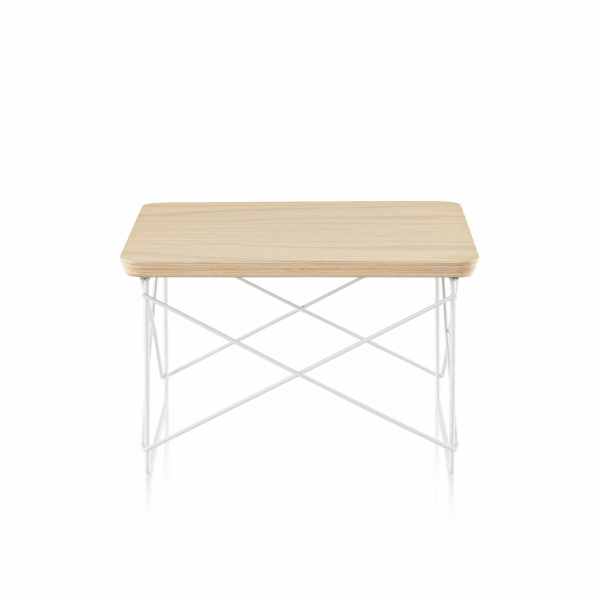 ハーマンミラー（Heramanmiller）イームズ ワイヤーベーステーブル LTRT ホワイトアッシュ ホワイトベース［LTRT A2 98］